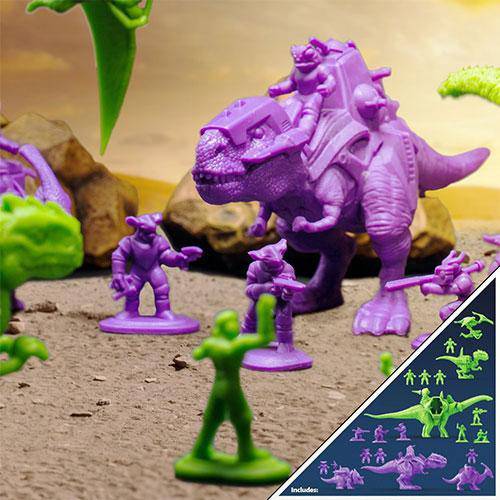 Dino-Riders Rulon Warriors Battle Pack – Exclusive 1980s Toy Set for Kids