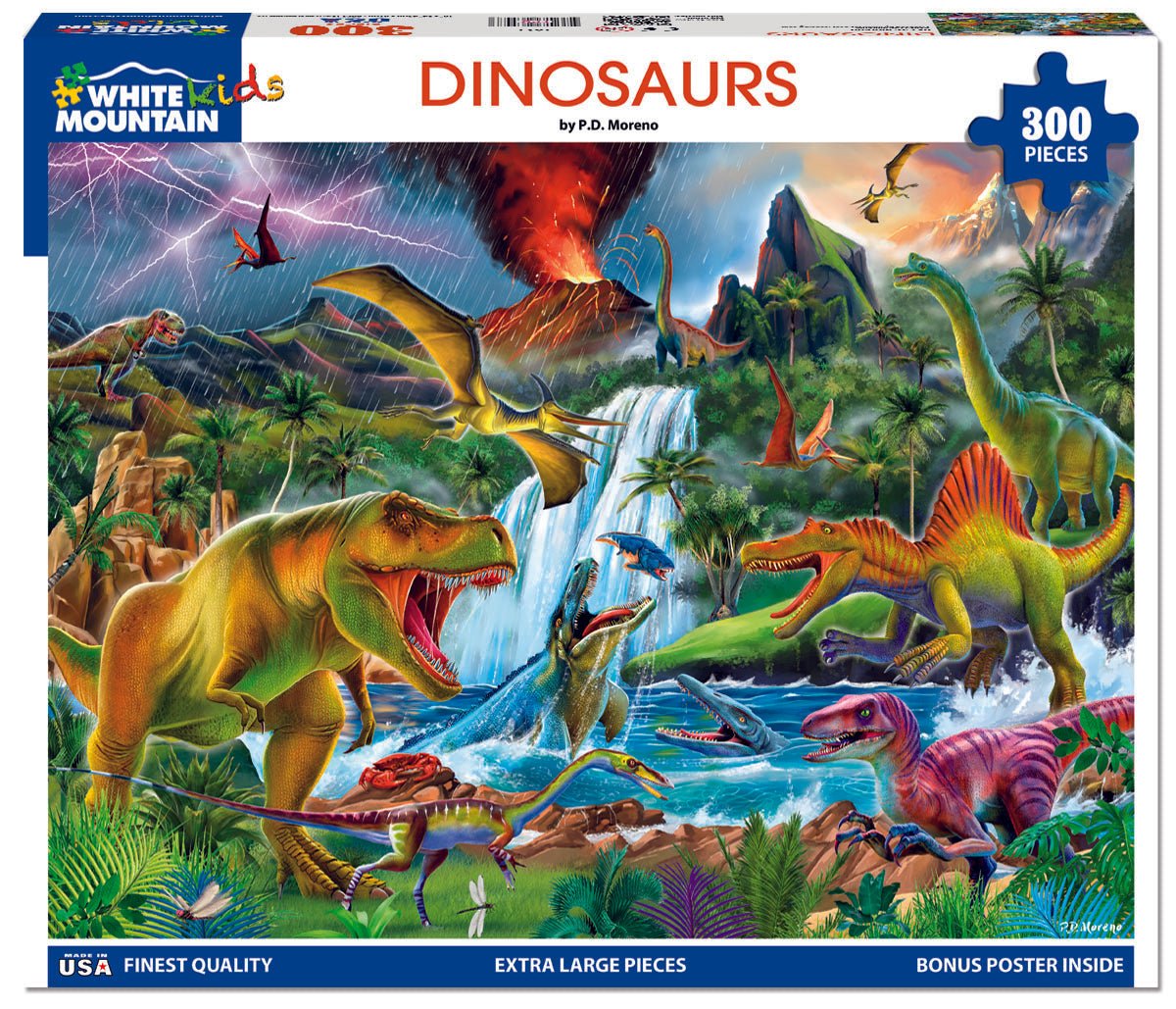Dinosaur 300 Piece Jigsaw Puzzle