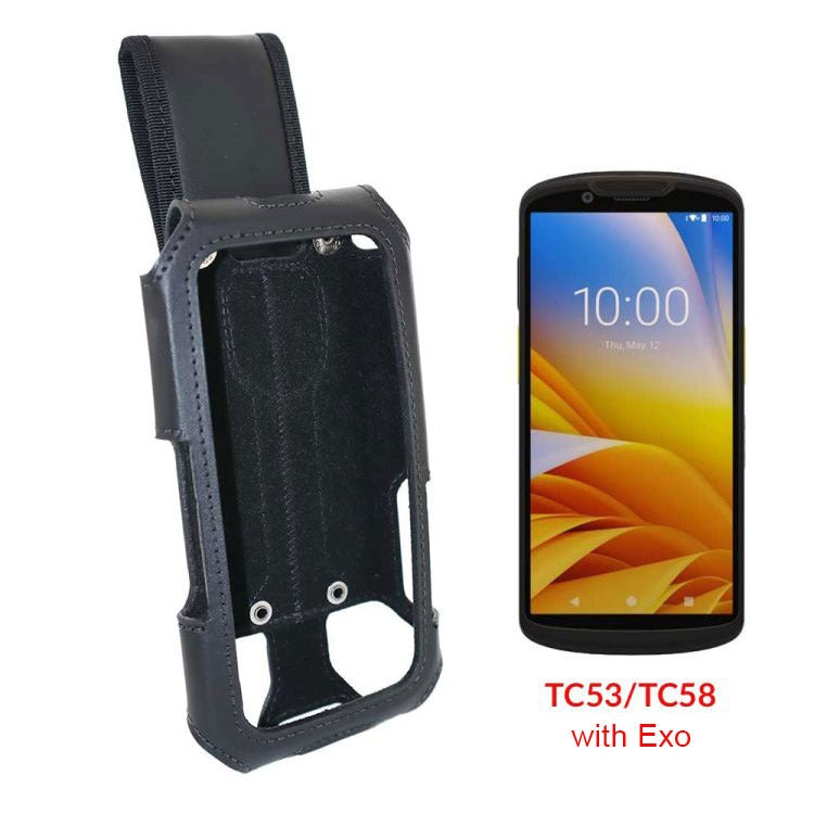 DirectTouch OP Case with low profile Belt Loop for Zebra TC53/TC58 and TC53/TC58e with Exoskeleton