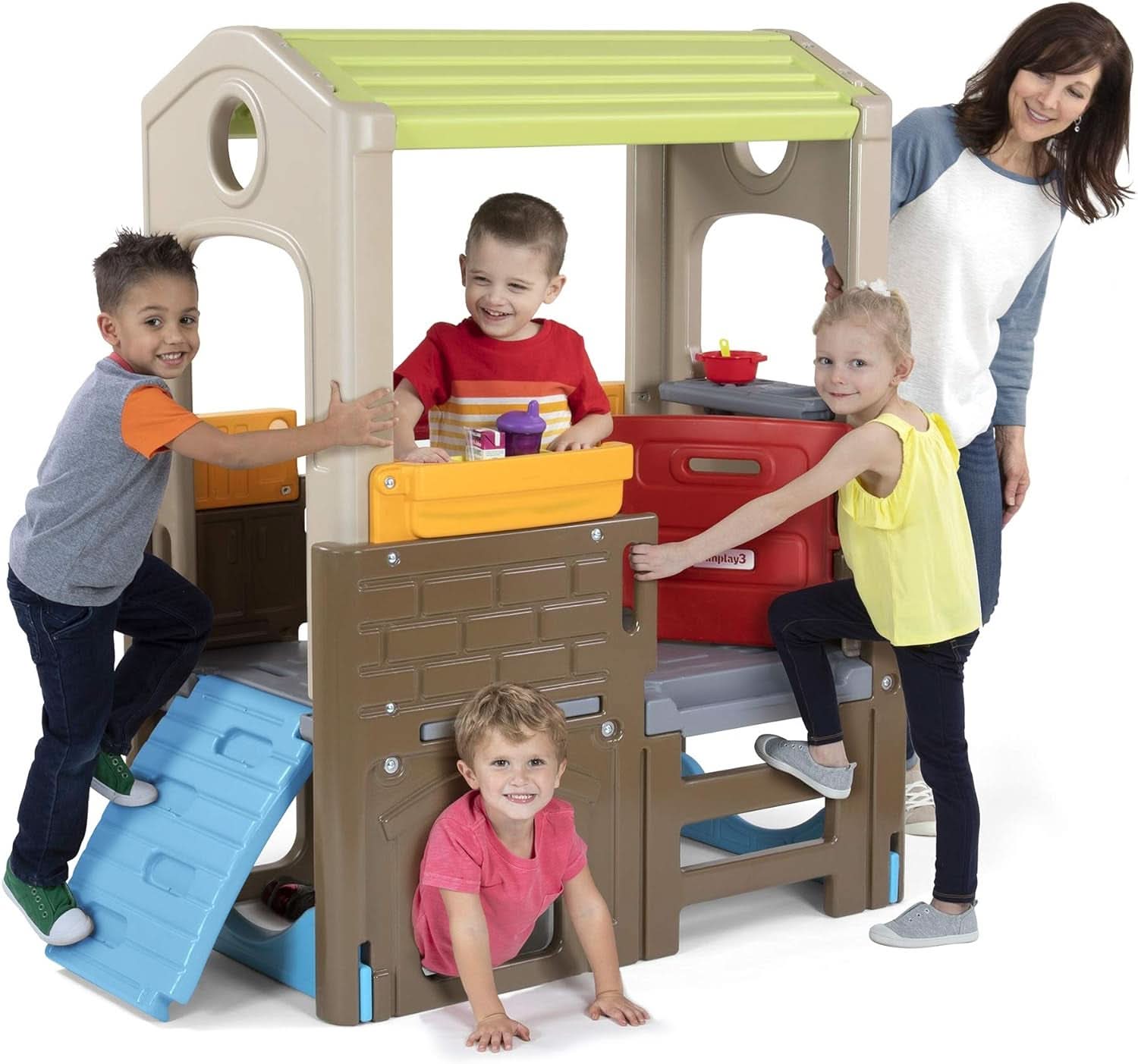 Discovery Playhouse For Kids Indoor Outdoor Climbing