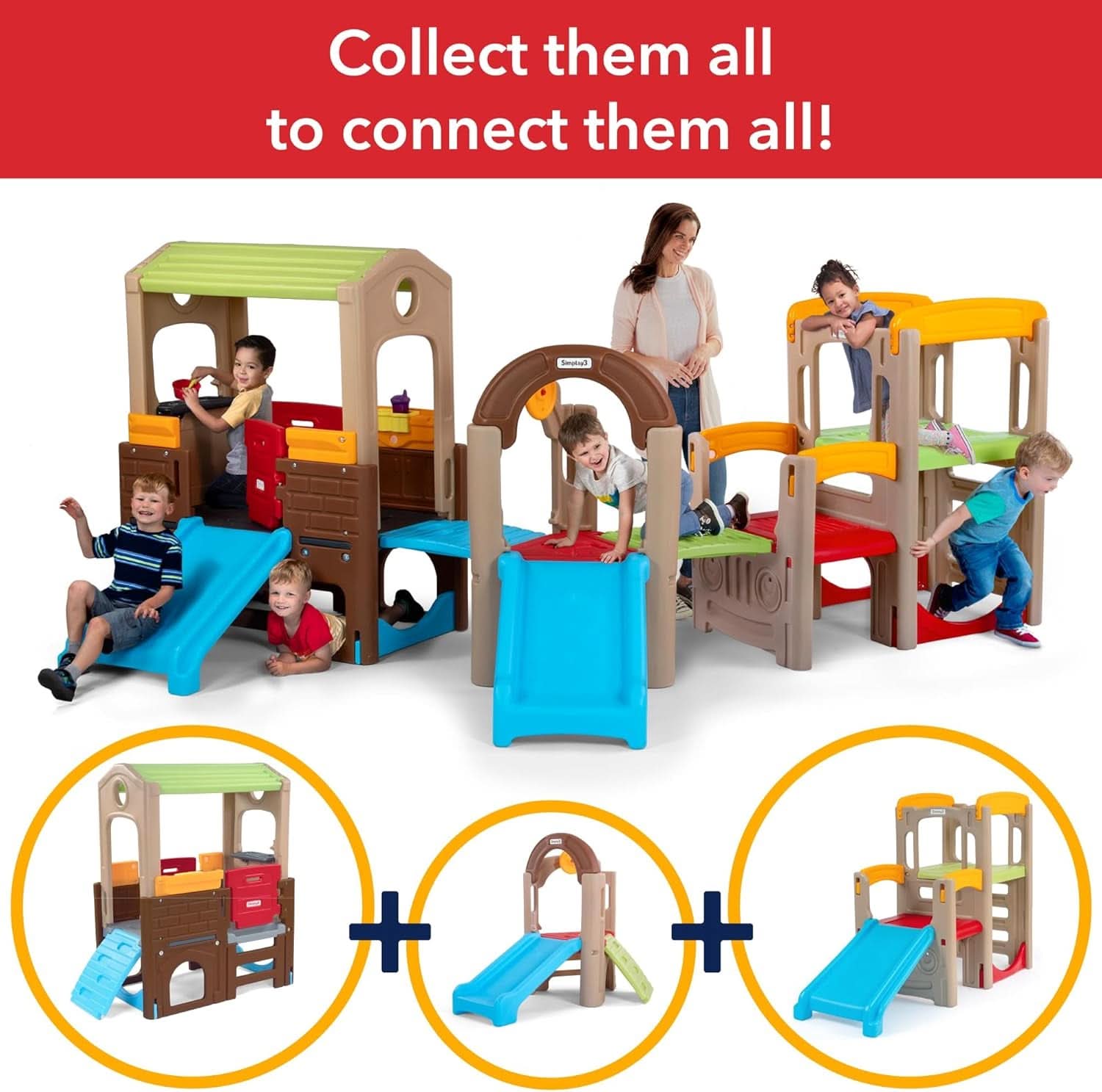 Discovery Playhouse For Kids Indoor Outdoor Climbing