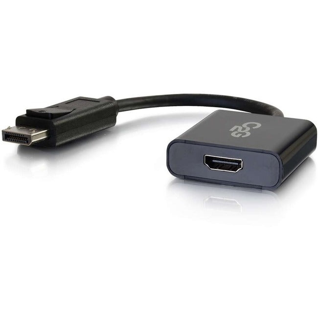 Displayport To Hdmi Active Adapter Converter 4K 30Hz - Black
