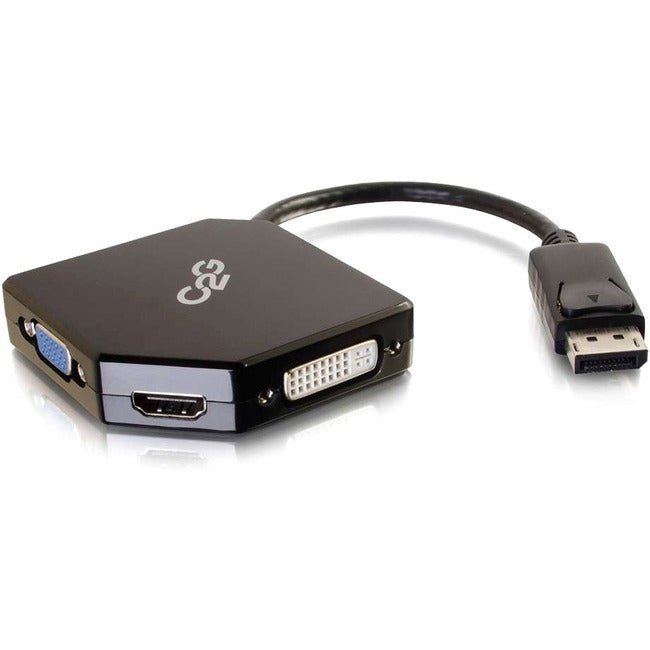 Displayport To Hdmi/Dvi/Vga Adapter, Connect A Device With A Displayport Output