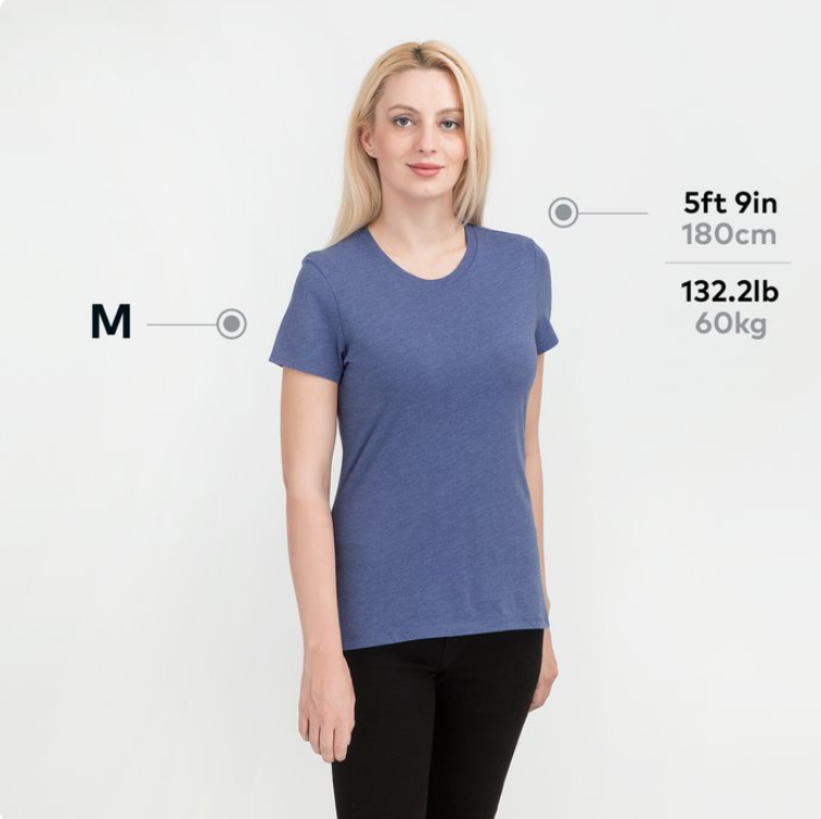 District Made® Women's Perfect Tri™ Crewneck Tee – Soft, Stylish & Seriously Comfortable