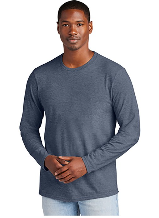 District® Very Important Tee® Long Sleeve – Left Chest & Back Print for a Standout Look
