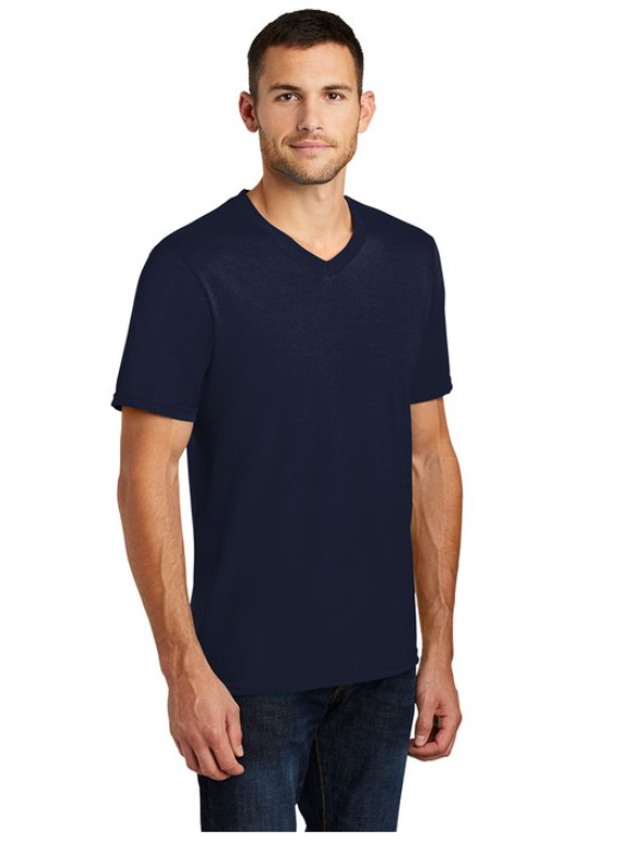 District® Very Important Tee® V-Neck – Bold Full-Front & Back Print for Standout Style