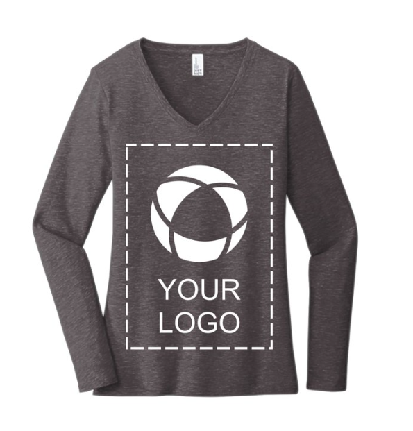 District® Women’s Very Important Tee® Long Sleeve – Bold Style, Full-Front Impact