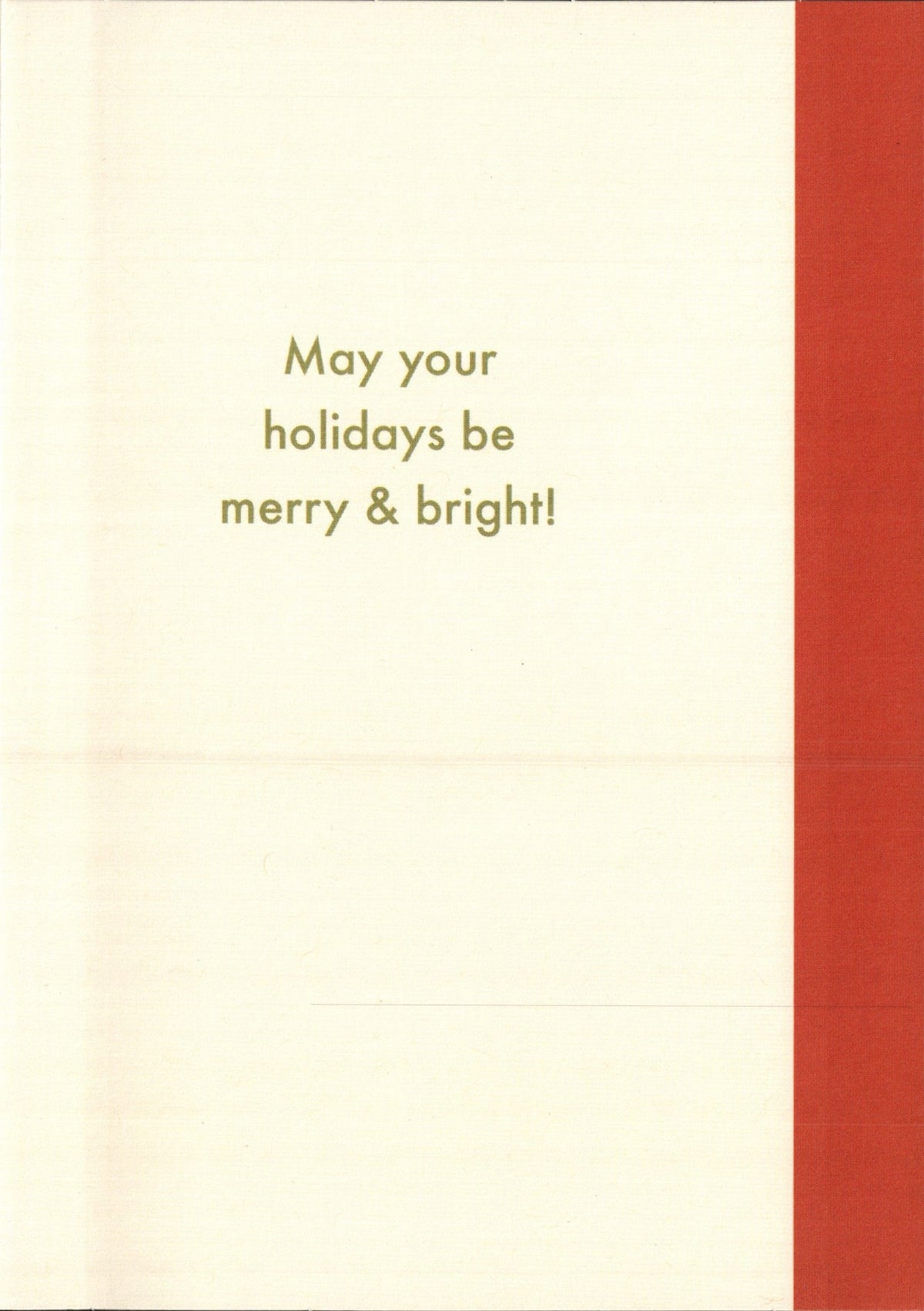 Dot Tree Christmas Card - Single