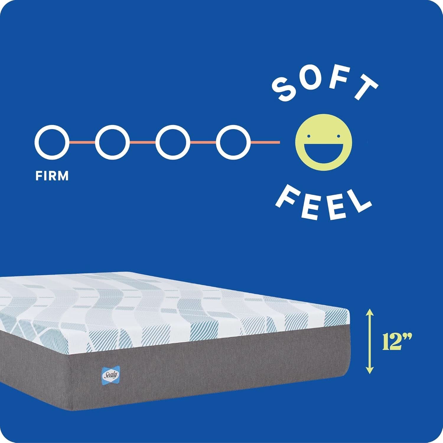 Dreamlife Full Gel Memory Foam Surface Guard Mattress