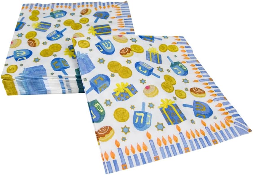 Dreidel, Dreidel, Dreidel Napkin Lunch