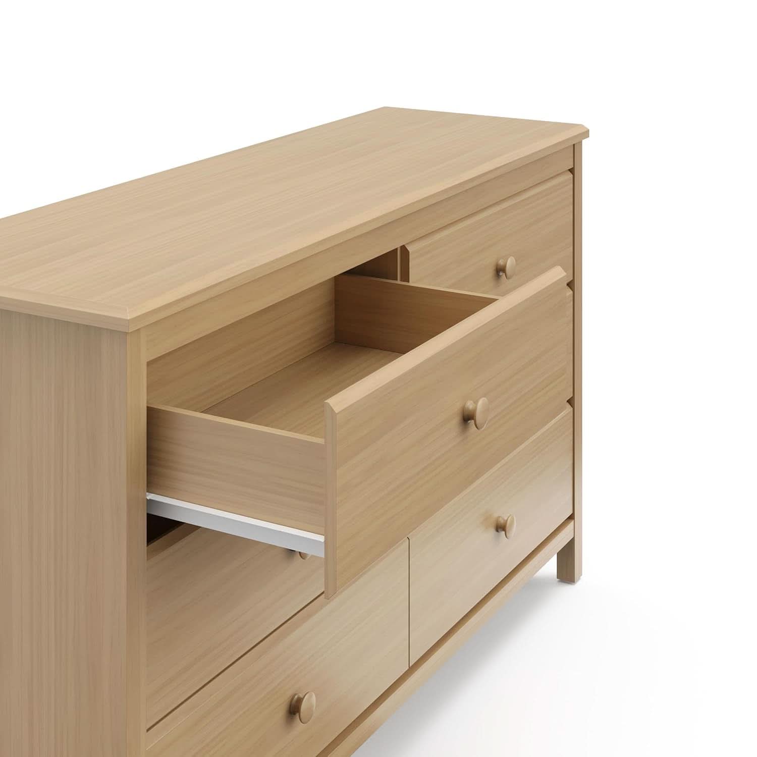 Driftwood 6 Drawer Dresser Greenguard Gold Certified