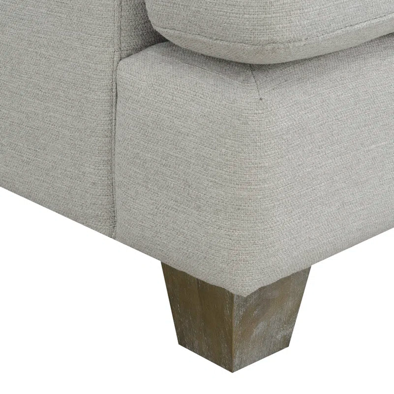 Drisko 73 Inch Gray Upholstered Loveseat For Living Room