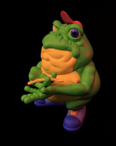 Drug Em Killfrog figure by Ron English