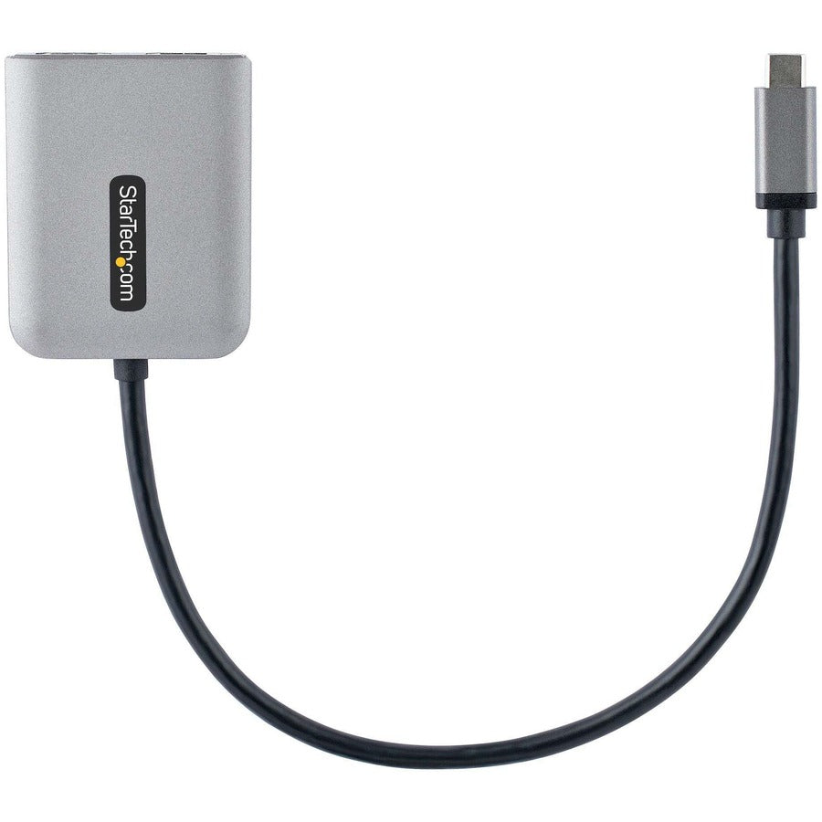 Dual Hdmi Mst Hub 4K 60Hz,Usb-C Multi-Monitor Adapter