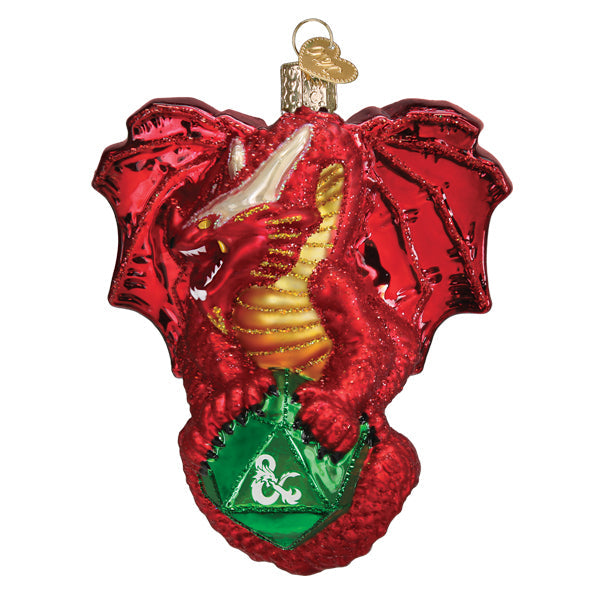 Dungeons And Dragons Red Dragon Ornament