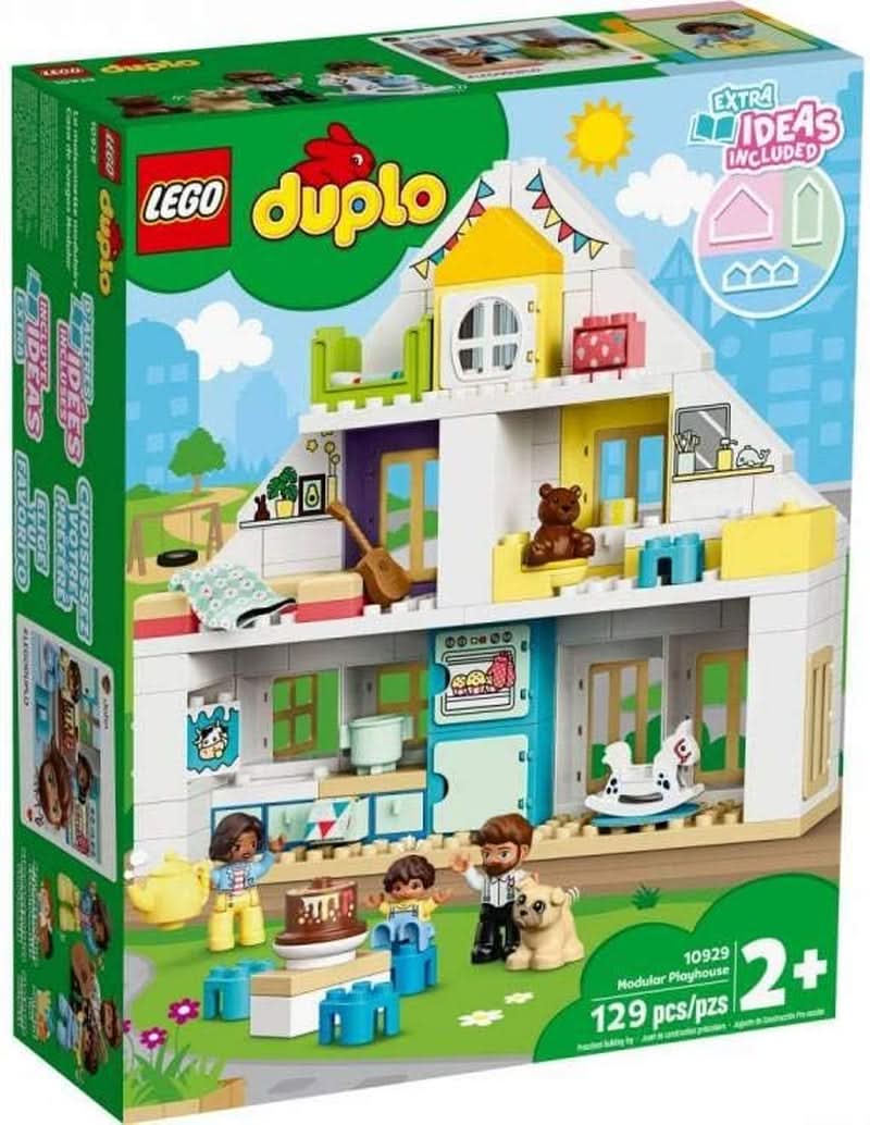 Duplo Town Modular Playhouse 130 Piece Multicolor Dollhouse