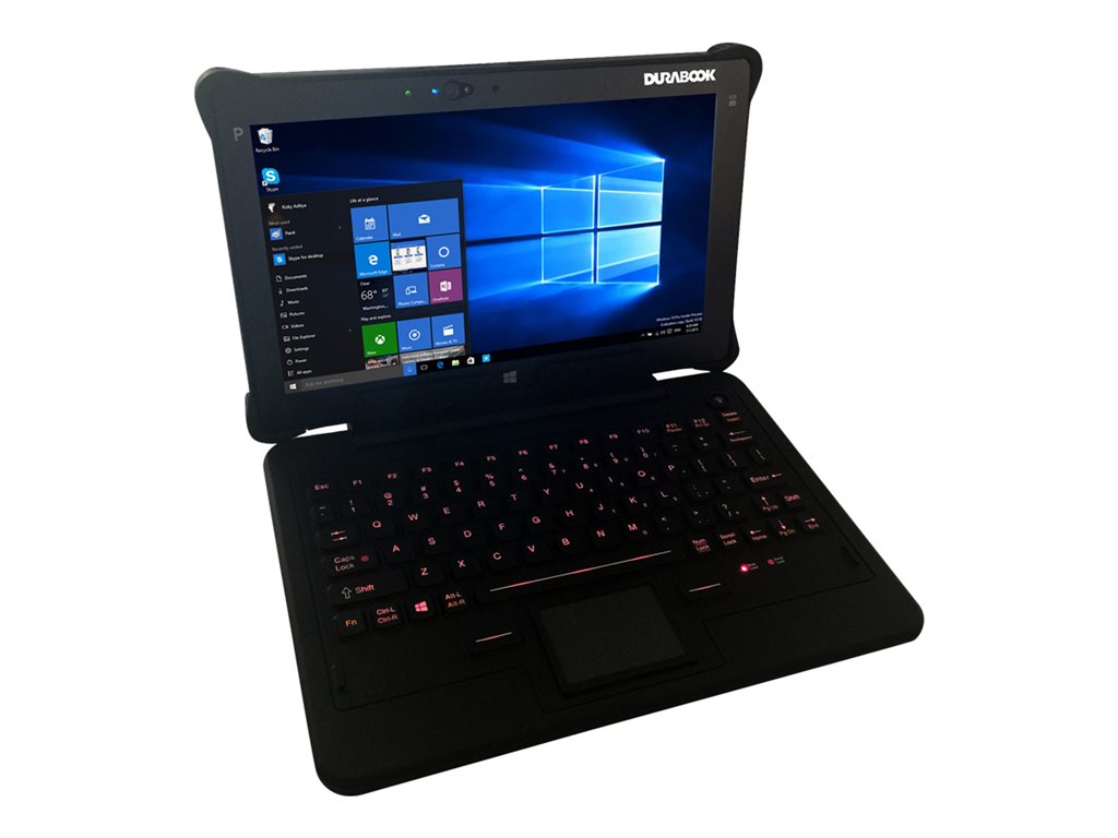 Durabook R11 - Rugged - tablet - Intel Core i5 - 8250U / up to 3.4 GHz - Win 11 Pro - UHD Graphics 620 - 8 GB RAM - 256 GB SSD R1G1P21AAAXX