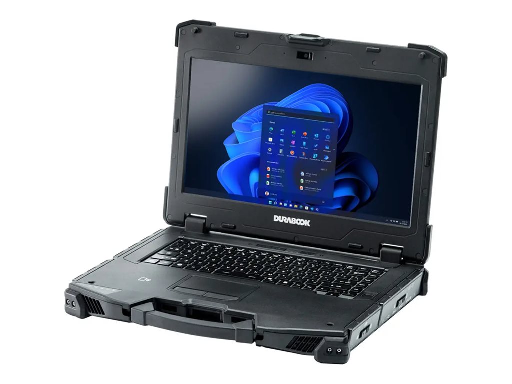 Durabook Z14i - Rugged - Intel Core i5 - 1135G7 / up to 4.2 GHz - Win 11 Pro - Intel Iris Xe Graphics - 8 GB RAM - 256 GB SSD Z4E1P2DAABXX