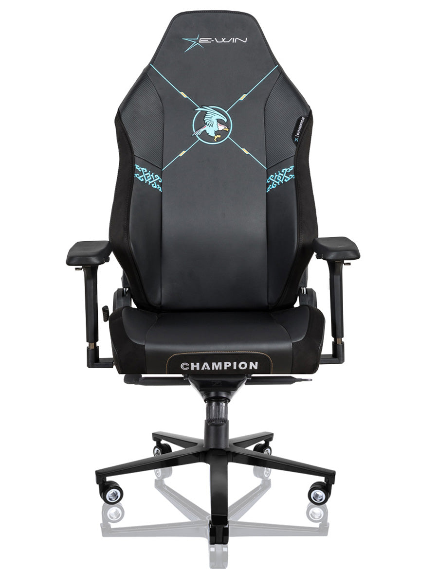 E-WIN Champion Upgraded Series Ergonomic Computer Gaming Office Chair with Pillows - CPJ-REV