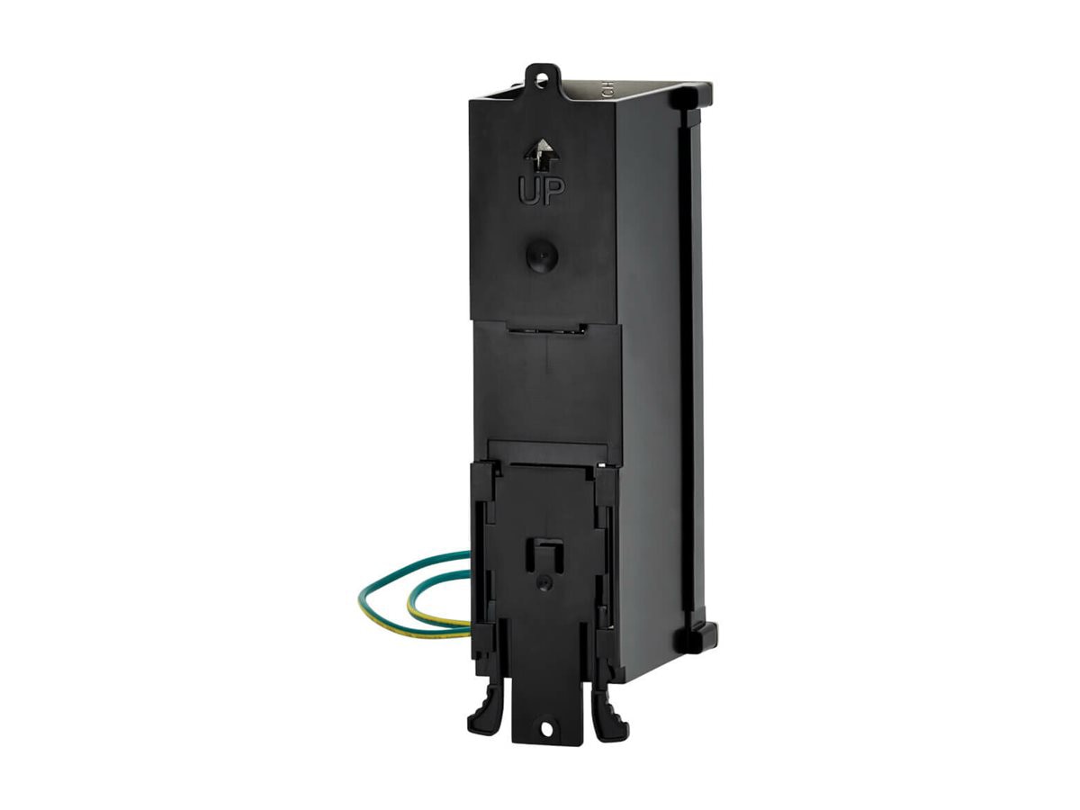 EATON 8-Port Metal Shielded DIN-Rail Patch Panel for Industrial Use