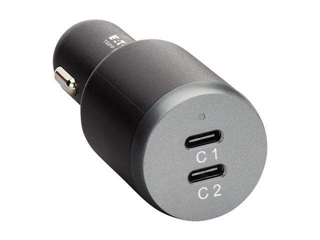 EATON Dual-Port USB-C Car Charger 100W Fast Charging for Professionals