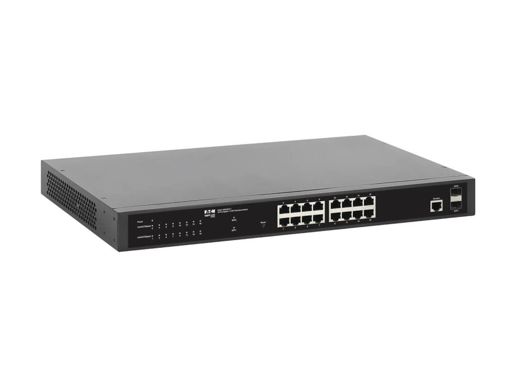 EATON NGS16C2 19-Port 1Gbps Rackmount Switch for Business Networking