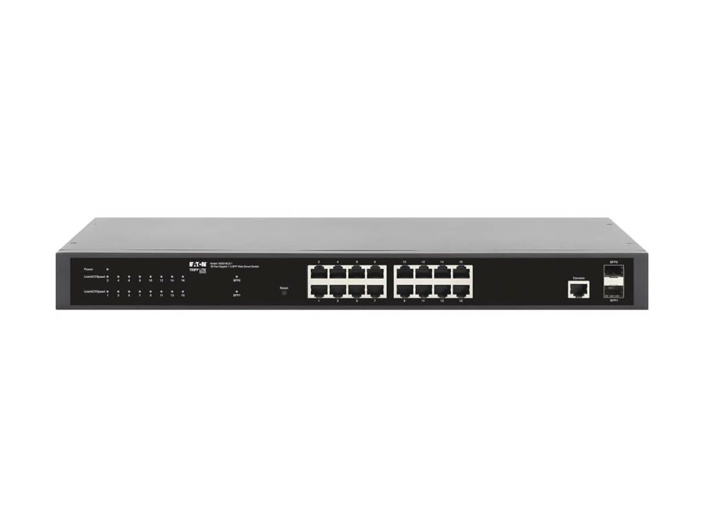 EATON NGS16C2 19-Port 1Gbps Rackmount Switch for Business Networking