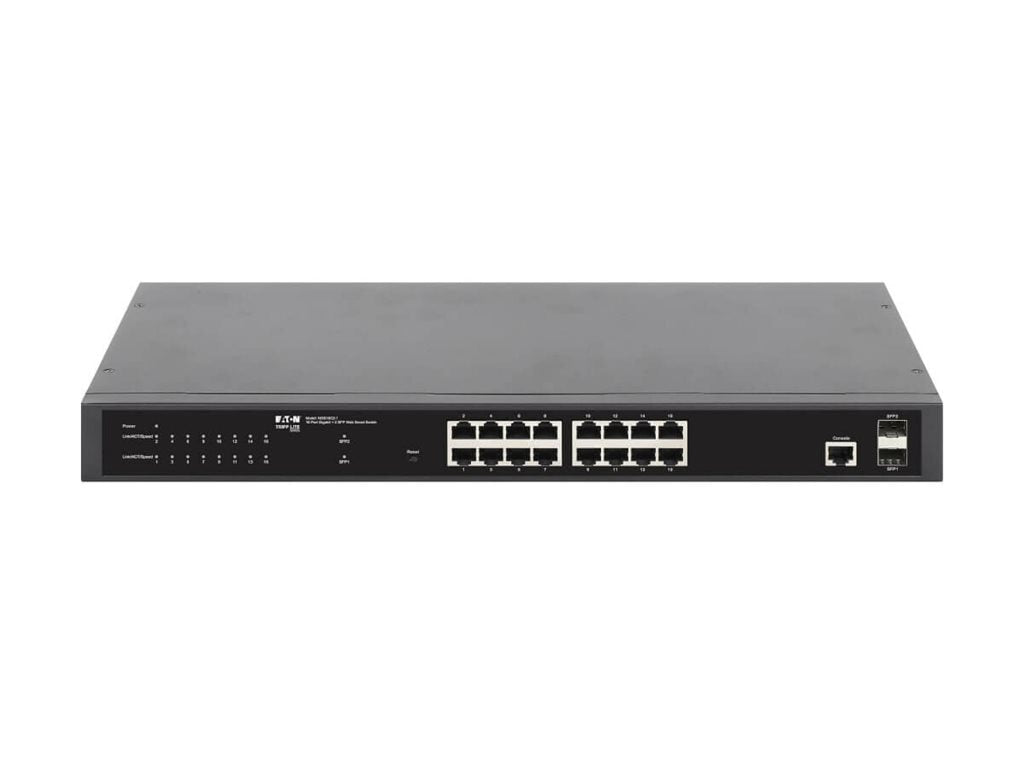 EATON NGS16C2 19-Port 1Gbps Rackmount Switch for Business Networking
