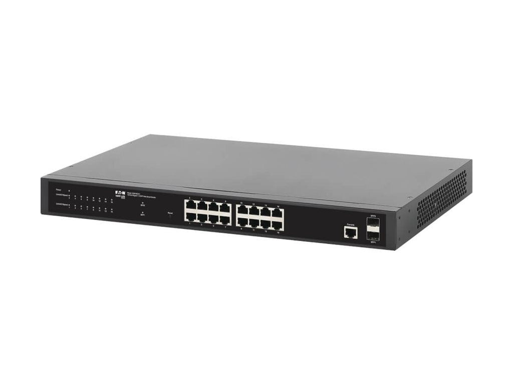 EATON NGS16C2 19-Port 1Gbps Rackmount Switch for Business Networking