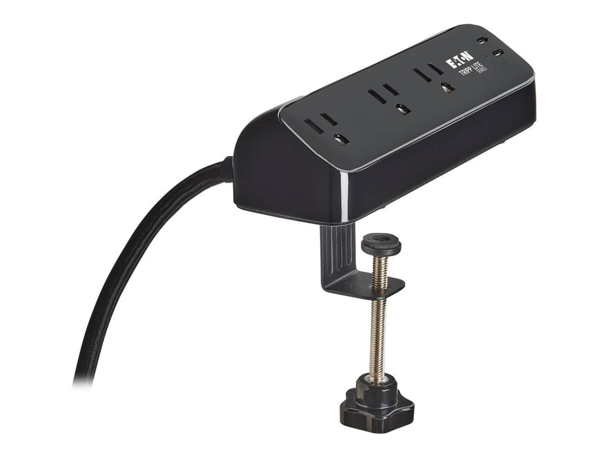 EATON Protect It Surge Protector 3 Outlets 2 USB-C Fast Charging