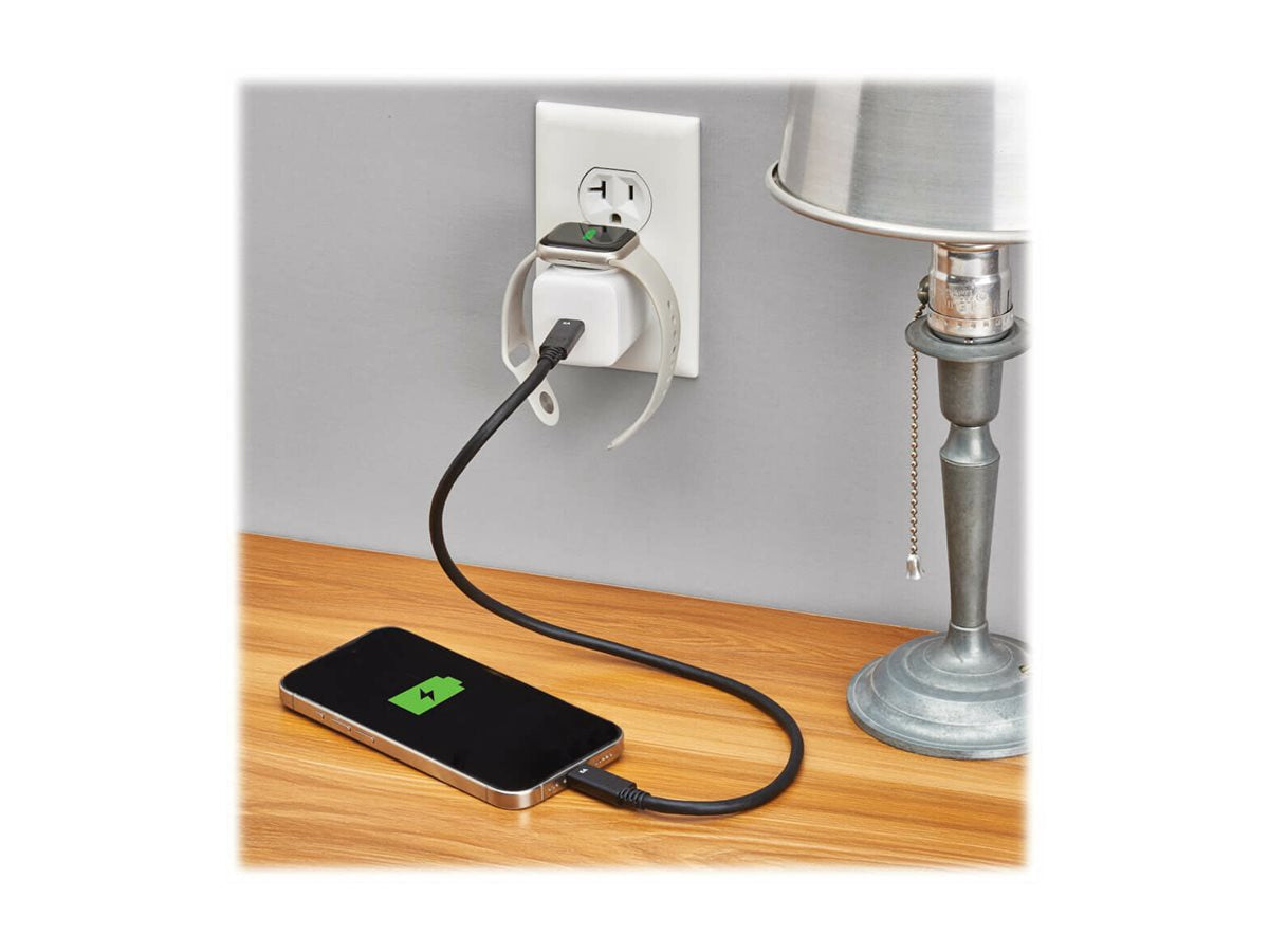 EATON U280MS-2N1-WH2 Compact All-in-One Travel Charger