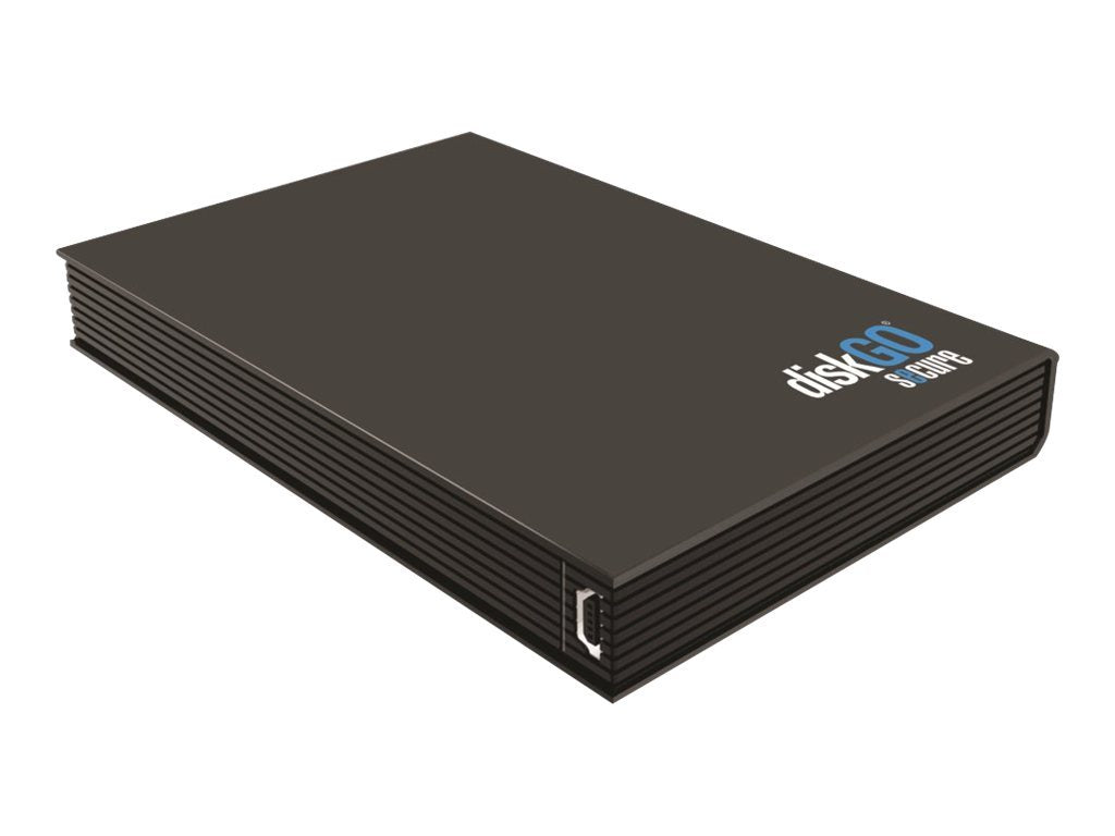 EDGE DiskGO Secure Portable - Hard drive - encrypted - 160 GB - external (portable) - USB 2.0