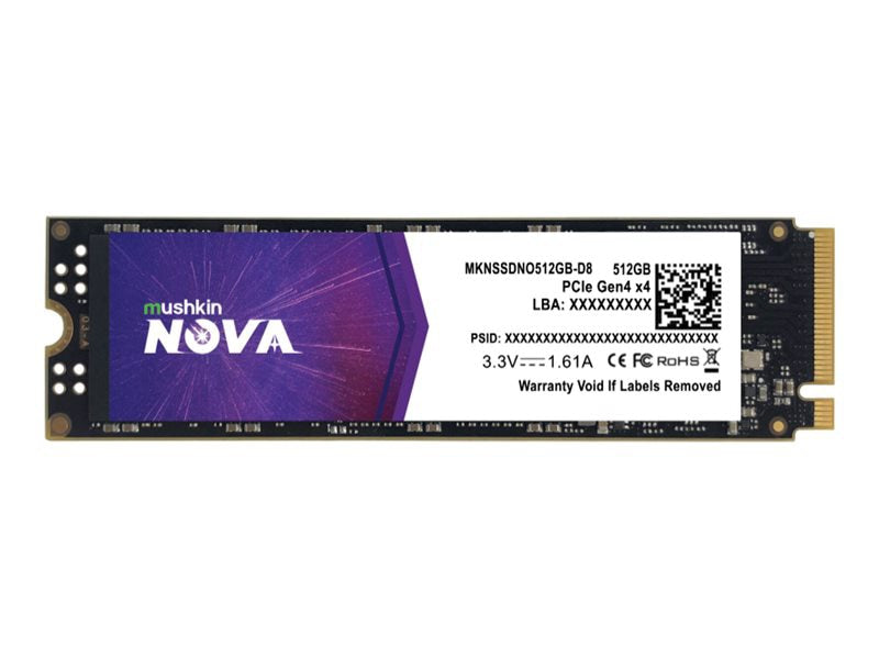 EDGE MEMORY Nova 512GB M.2 2280 PCIe Gen4 SSD Fast Boot & Gaming