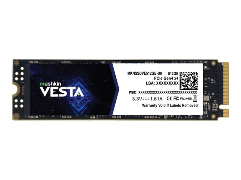 EDGE MEMORY Vesta 512GB M.2 2280 PCIe Gen4 x4 SSD Fast Storage Upgrade