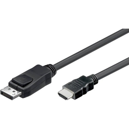 ENET 15FT DP to HDMI M/M 28AWG Active Black Adapter