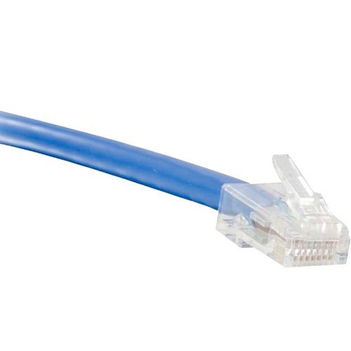 ENET Cat5e Purple 6in Non-Booted Patch Cable RJ45