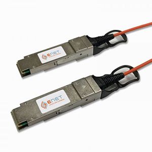 ENET Cisco QSFP-H40G-AOC4M Compatible TAA Compliant Functionally Identical 40GBASE-AOC QSFP+ Active Optical Cable Assembly 4m QSFP-H40G-AOC4M-ENC