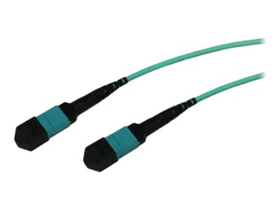 ENET - Crossover cable - MTP/MPO multi-mode (F) to MTP/MPO multi-mode (F) - 23 m - fiber optic - OM4 - aqua MTPF2XO-OM4-23M-ENC