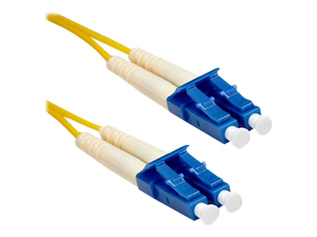 ENET - Patch cable - LC single-mode (M) to LC single-mode (M) - 27 m - fiber optic - duplex - 9 / 125 micron - OS1 - riser - LC2-SM-27M-ENC