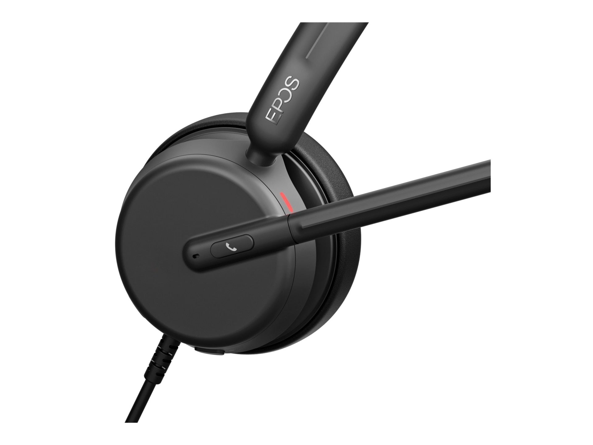 EPOS IMPACT 400 Series 460 Wired USB-C On-Ear Headset Noise Isolating Black