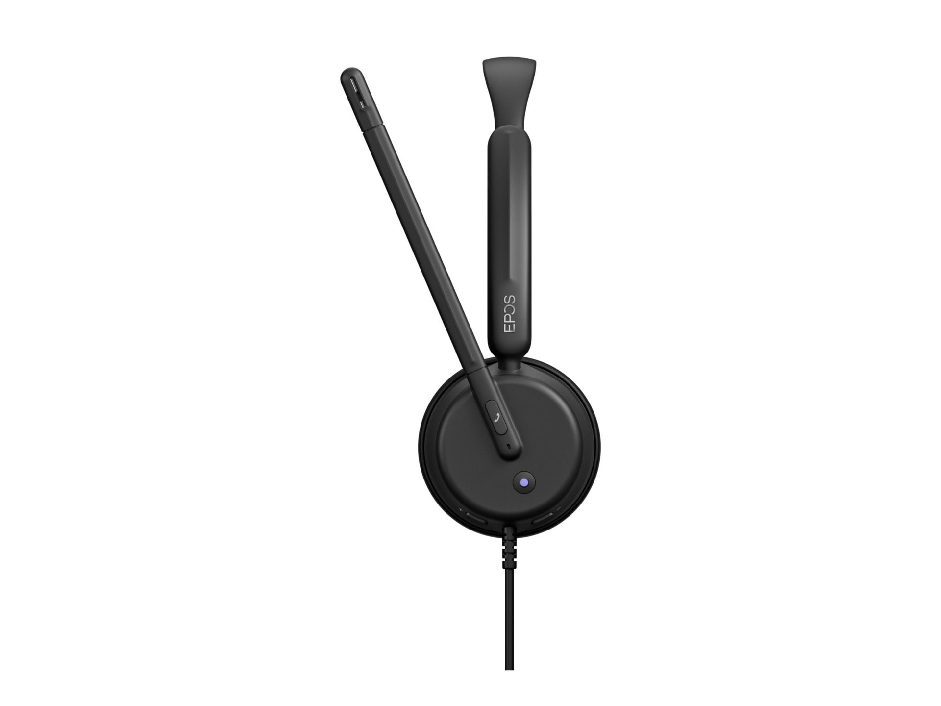 EPOS IMPACT 430t On-Ear Wired Headset USB-C USB-A Microsoft Teams Certified Black