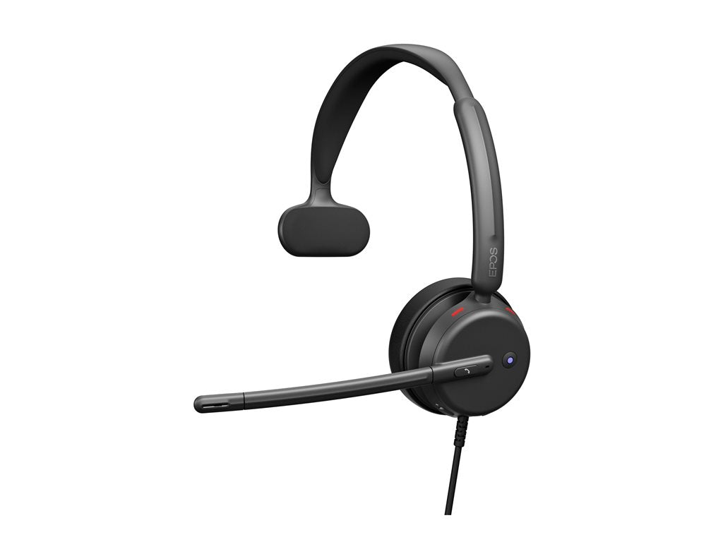 EPOS IMPACT 430t On-Ear Wired Headset USB-C USB-A Microsoft Teams Certified Black
