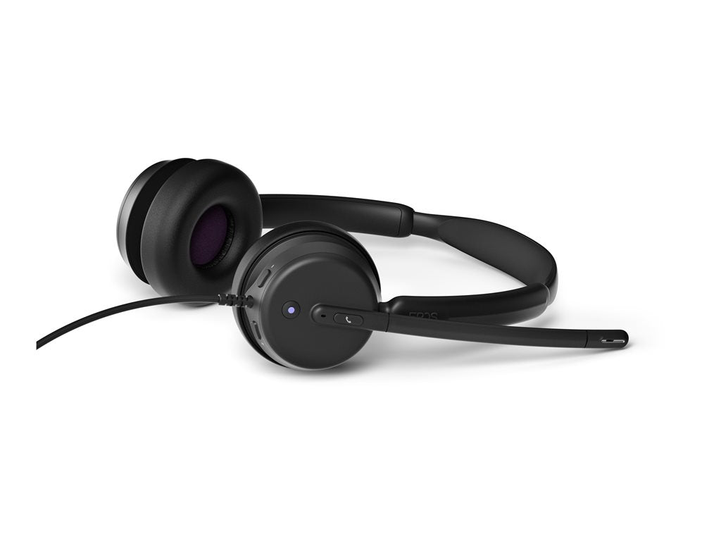 EPOS IMPACT 460T - Headset - on-ear - wired - USB-C - black - Certified for Microsoft Teams
