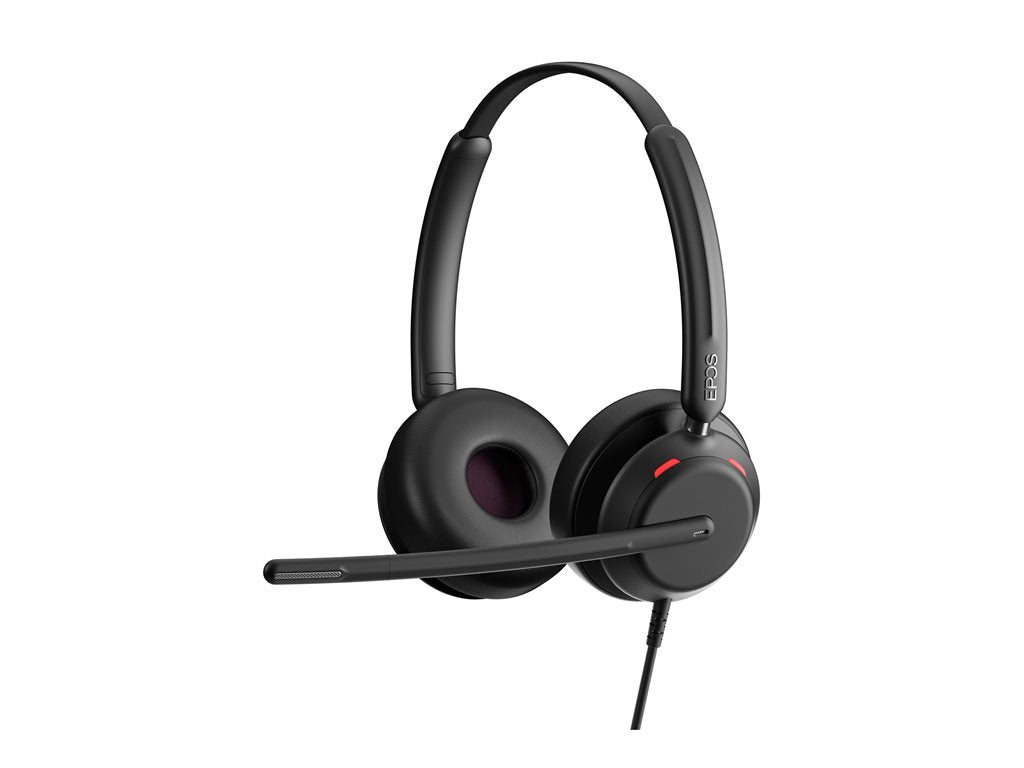 EPOS IMPACT 760T - Headset - on-ear - wired - USB-C - black - Certified for Microsoft Teams