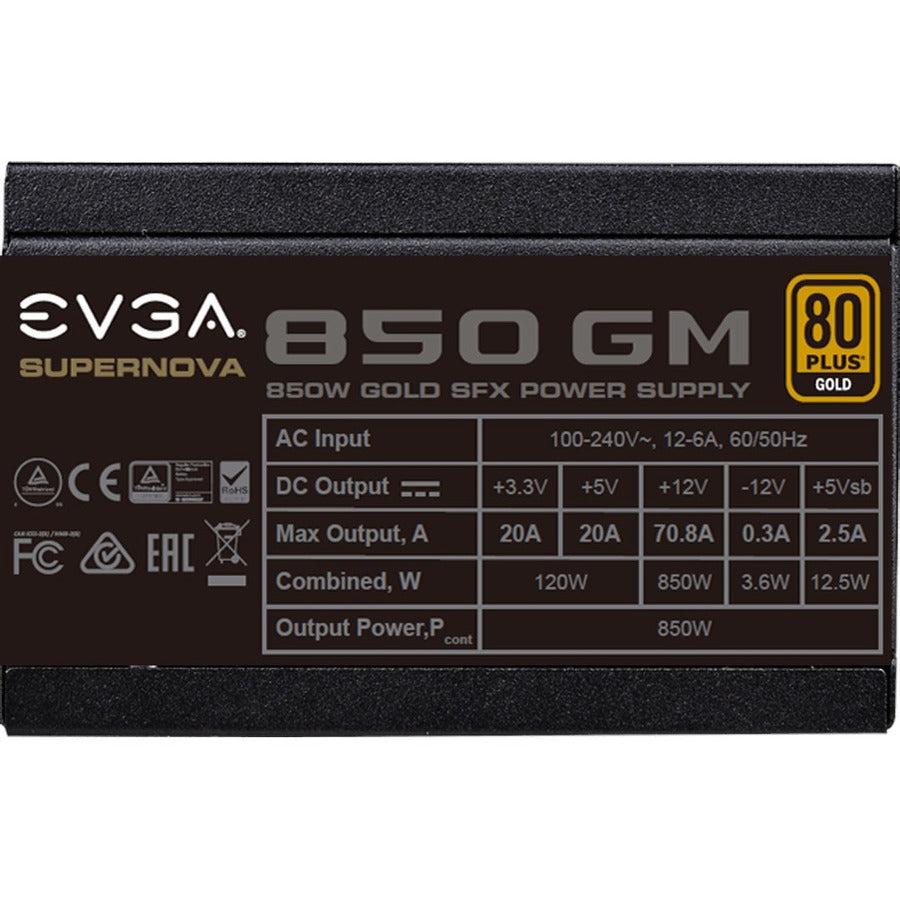 EVGA SuperNOVA 850GM 850W Power Supply 123-GM-0850-X1
