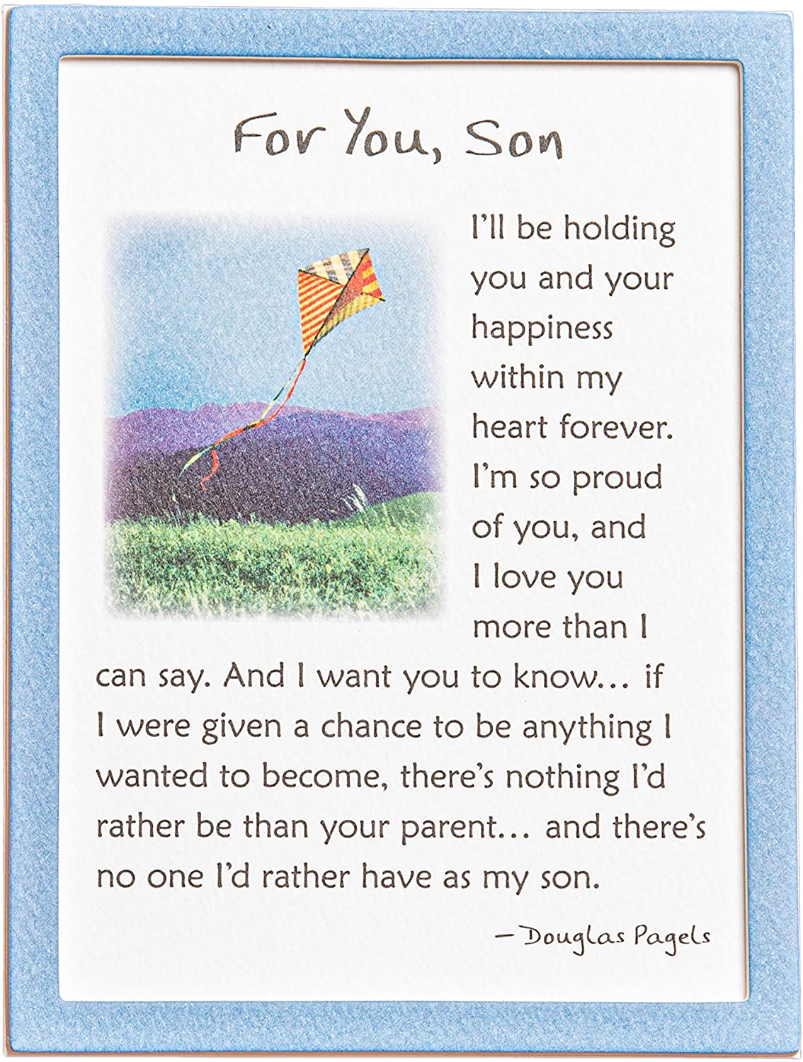 Easel-back Print with Magnet - For You, Son