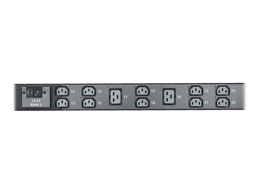Eaton 8.6kW 200-240V 3-Phase IsoBreaker Managed PDU - Gigabit, 36 Outlets, L21-30P Input, PDU3EVSR1L2130