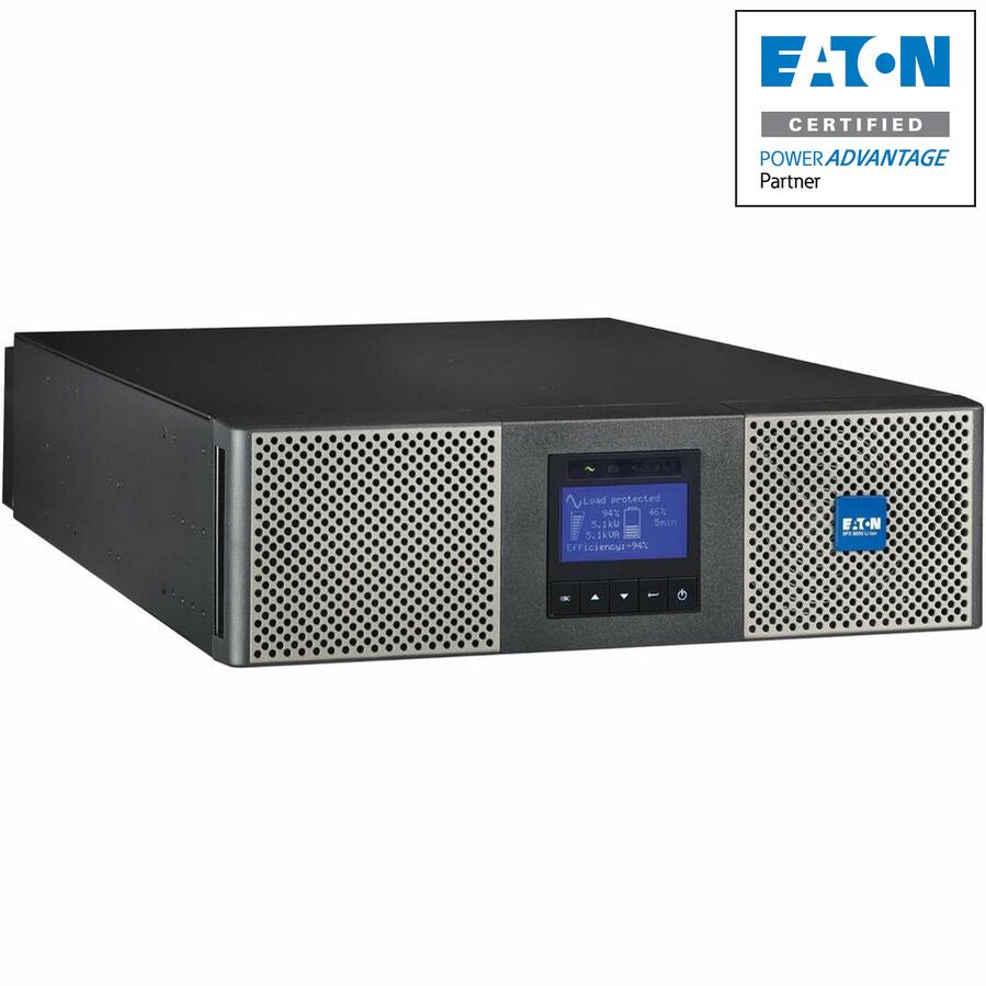 Eaton 9PX 6000VA 5400W 208V Online Double-Conversion UPS - L6-30P or Hardwired Input, 2