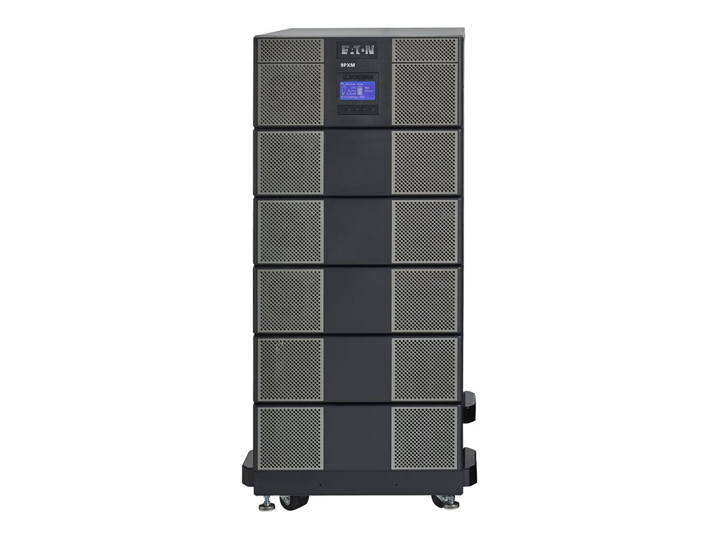Eaton 9PXM - Power array cabinet (rack-mountable / external) - output connectors: 10 - 21U - black, silver - CTO 9PXM12JJEEE