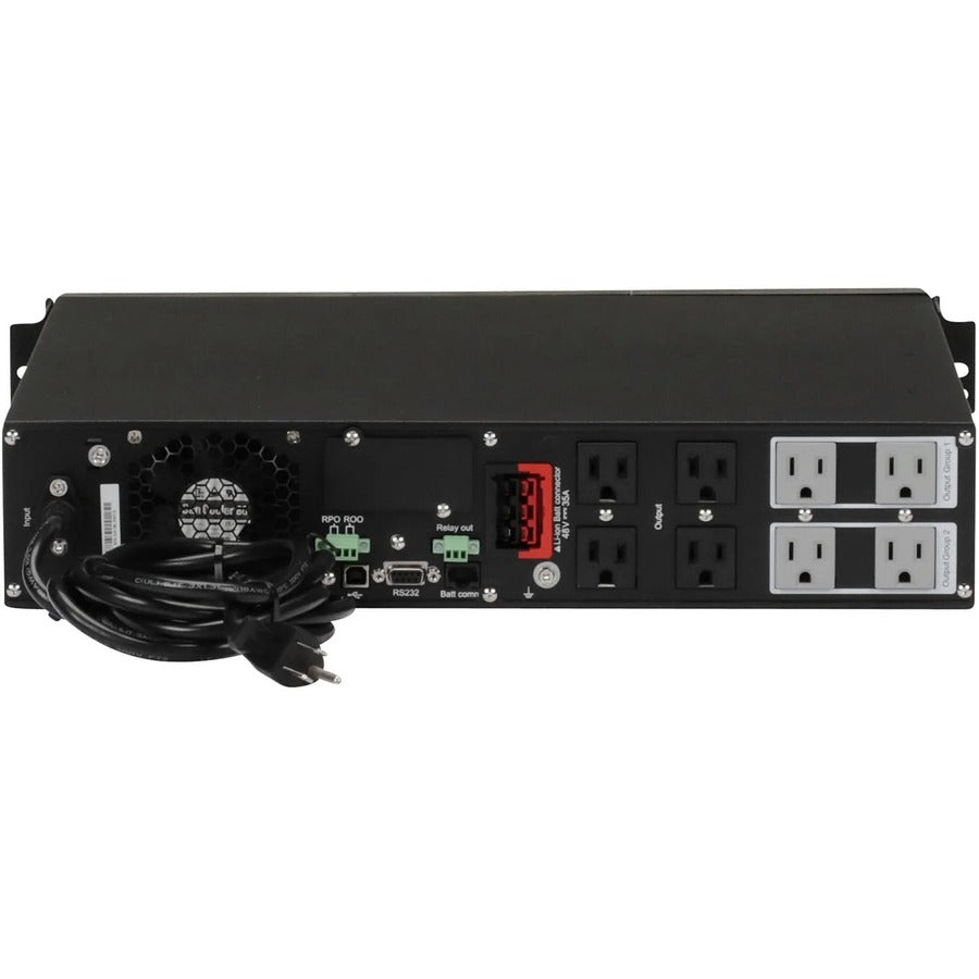 Eaton 9Px Lithium-Ion Ups 1500Va 1350W 120V 9Px On-Line Double-Conversion Ups - 8 Nema 5-15R Outlets, Network Card Included, Usb, Rs-232, 2U Rack/Tower